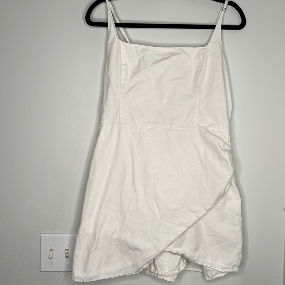 Abercrombie and Fitch size L white dress